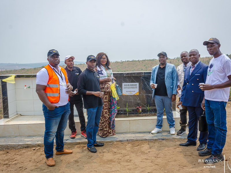 Inauguration Forage à Kasangulu/Kiloso sous Financement de la Rawbank